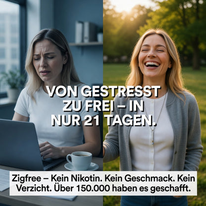 Zigfree 🚬 Deine Sucht kontrolliert dein Leben — ZIGFREE holt es dir zurück.